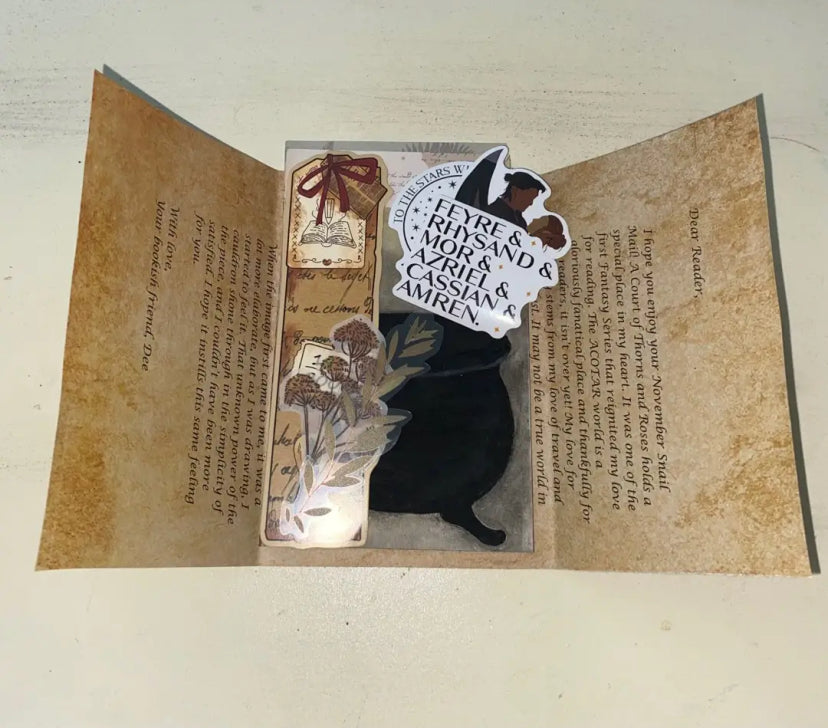 Bookish Fantasy Snail Mail