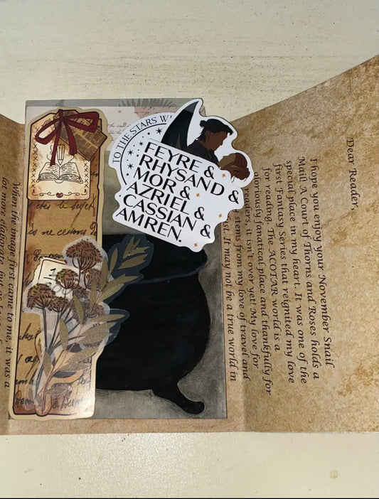 Bookish Fantasy Snail Mail