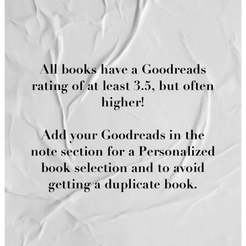 Blind Date with a Book: Basic